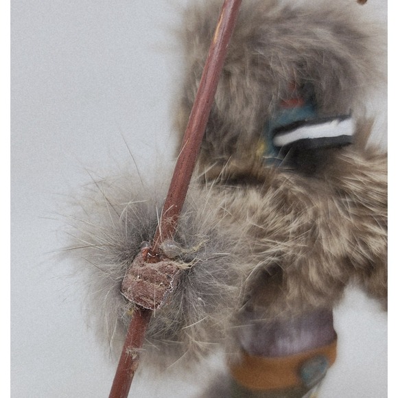 Vintage N. Desiderio Navajo "Antelope" Dancer Kachina Katsina Doll 7.5" - Picture 5 of 14